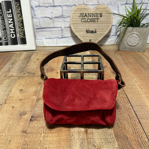 Y2K Vintage Tylie Malibu Bag Classic Flap rhinestone strap - Picture 6 of 12